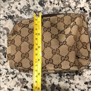 Gucci small make up bag (fabric)